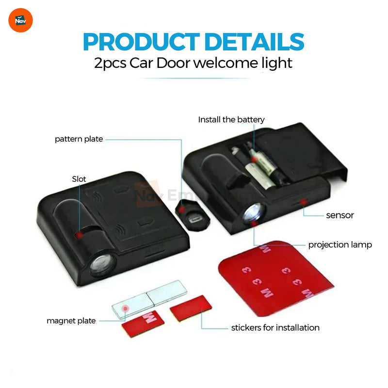 LED car door light