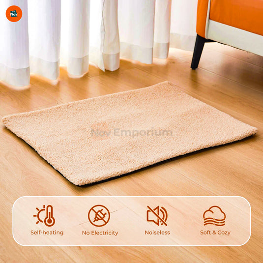 Ultra-soft cat heating mat