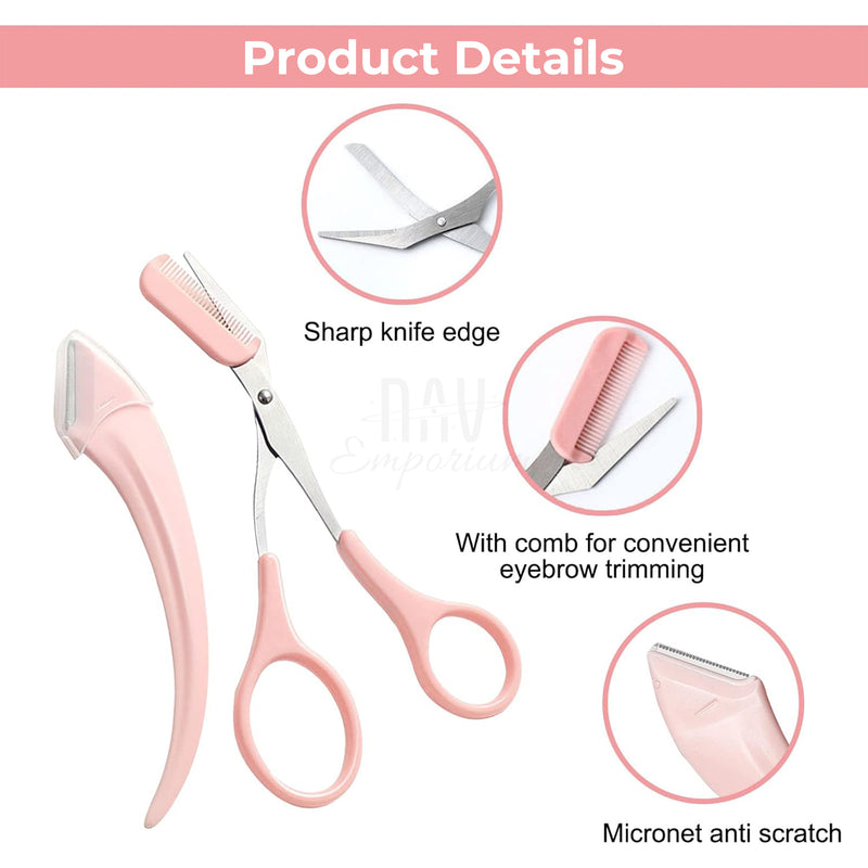 Travel-friendly eyebrow kit