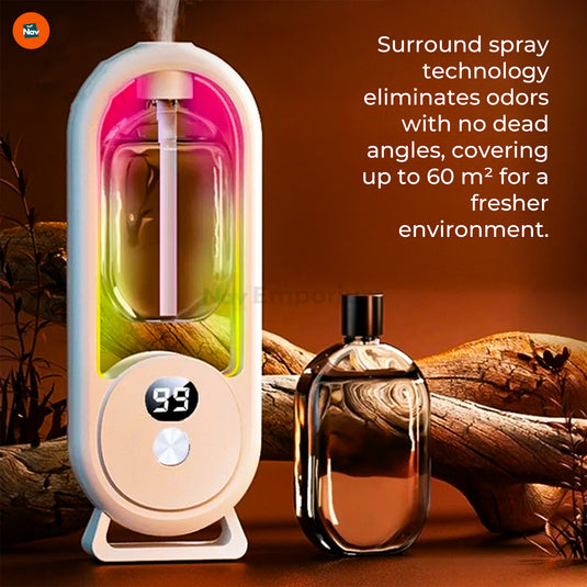 360° Scent Diffusion Feature  