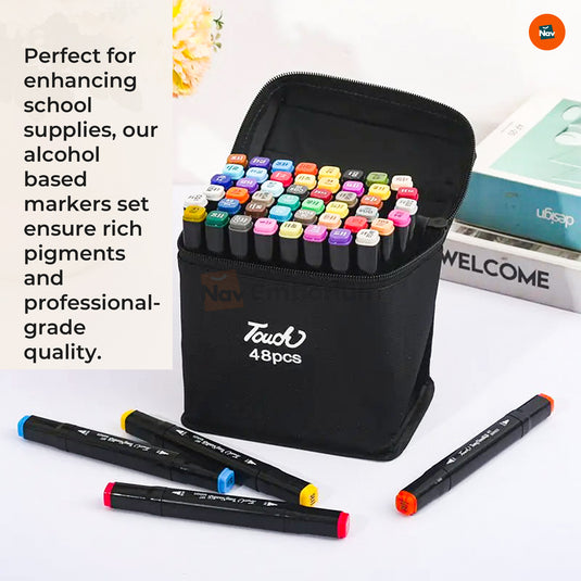 Vibrant Artwork Created Using ANCEPO Markers 
