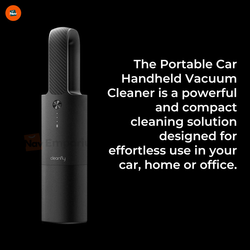 Compact car vacuum cleaner