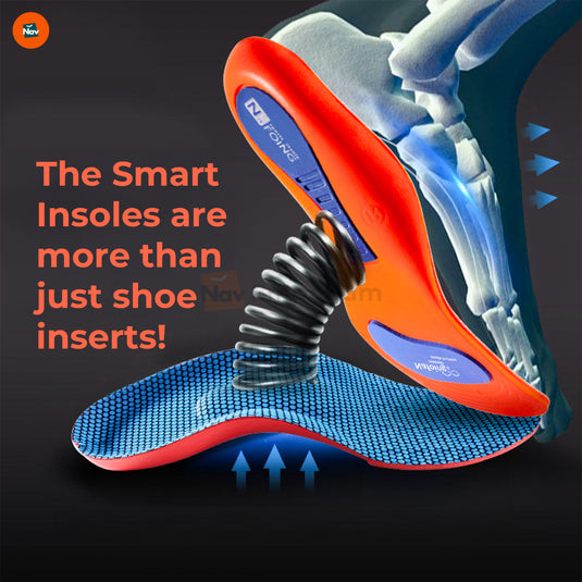 Pressure monitoring shoe inserts
