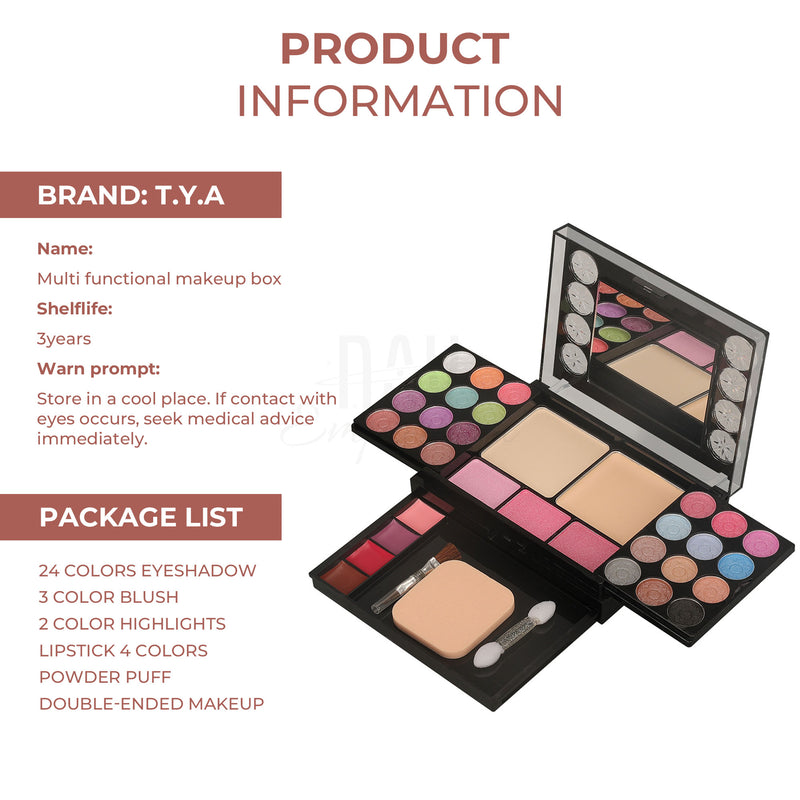 Blendable blush compact 