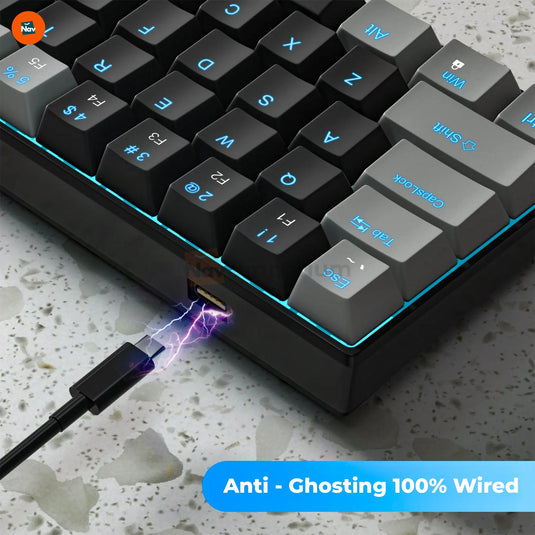  68 mechanical keyboard compact ergonomic layout benefit