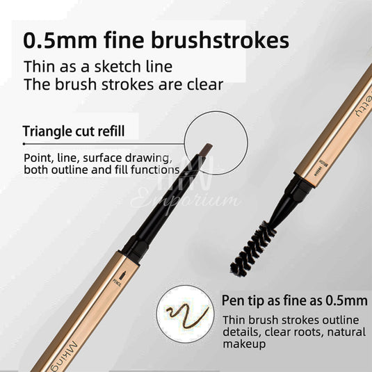 Stay Brow eyebrow pencil in hand