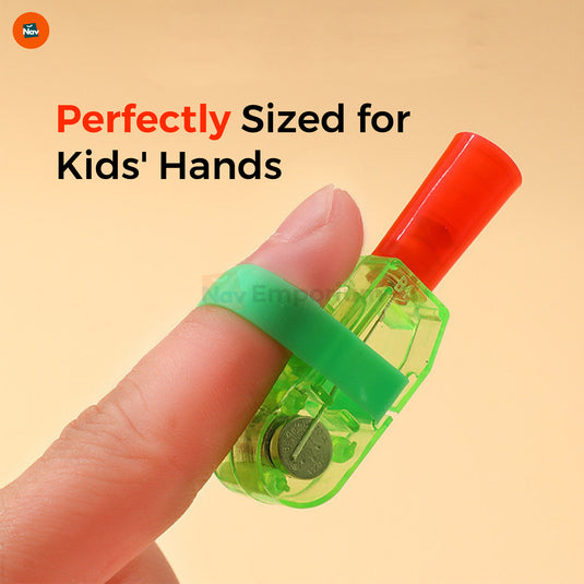 Durable and Safe Finger Light Design 