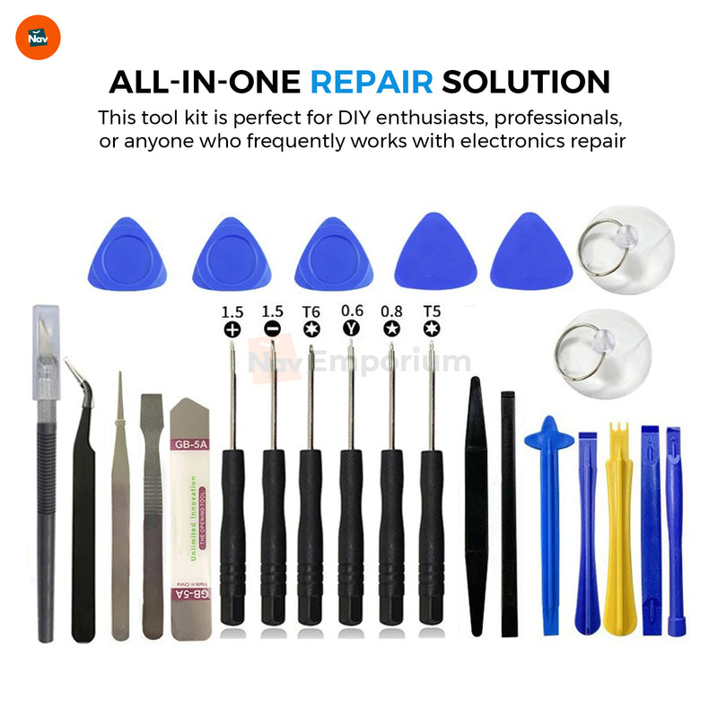 Compact storage case for repair tools 