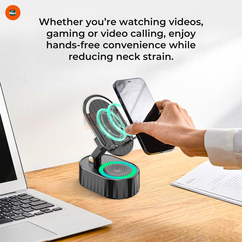 Ambient Light Functionality of GlowCharge Speaker 