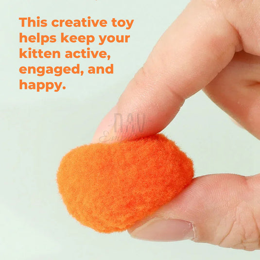 Silent operation cat toy 