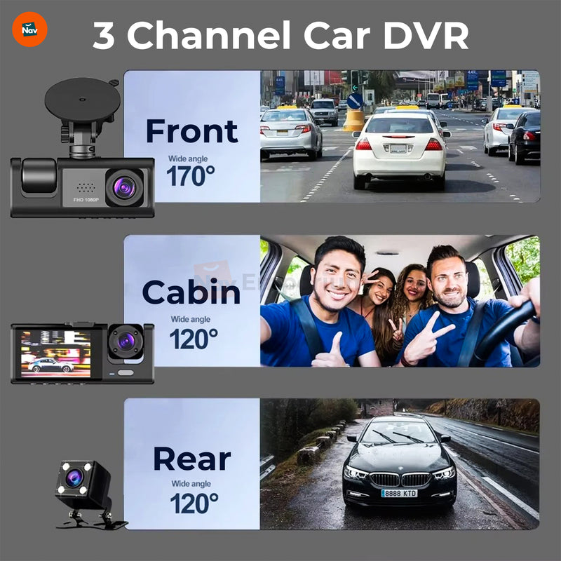 TOPGOOSE Dash Cam WiFi 