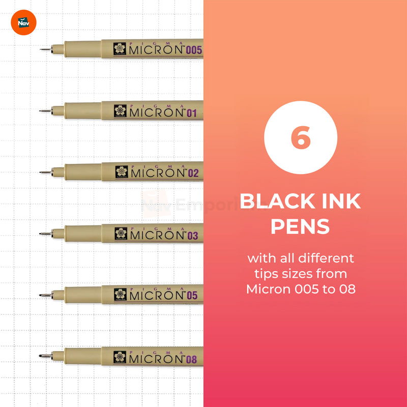 Close-up of Sakura Micron Pen Nib  