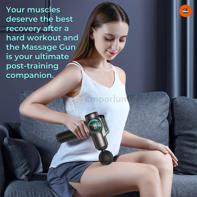 Percussive therapy massager
