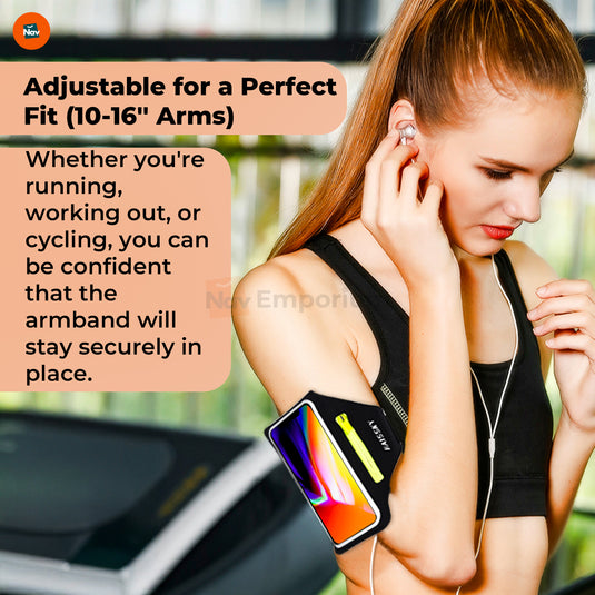 Comfortable FlexFit Armband for Running 