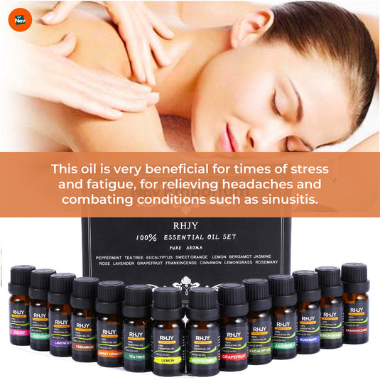 Essential oil massage benefits 