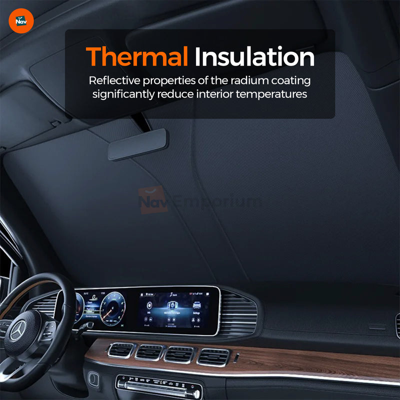 UV protection car sunshade