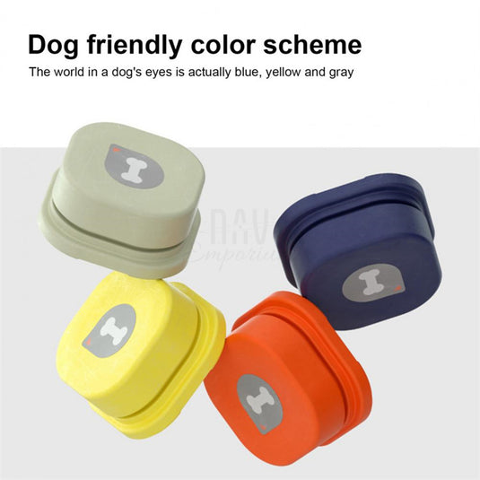 PetSpeak device with stickers
