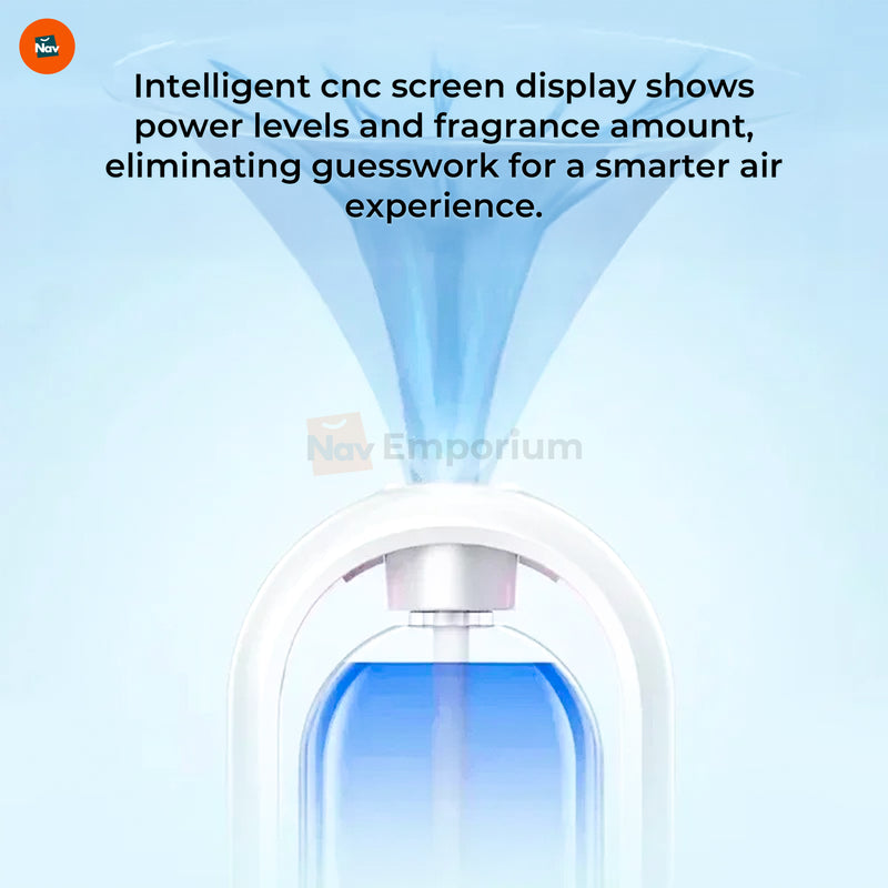 Adjustable Fragrance Level Settings  