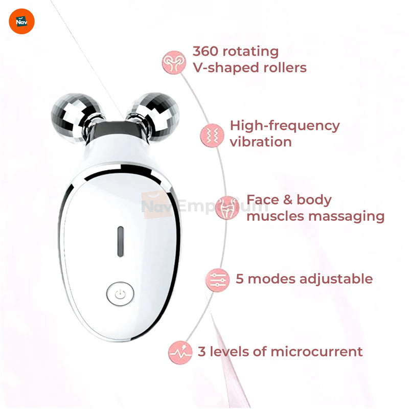 LED EMS device with five adjustable modes shown 2
