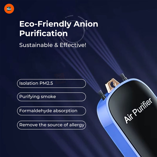 Portable air purifier for travel 