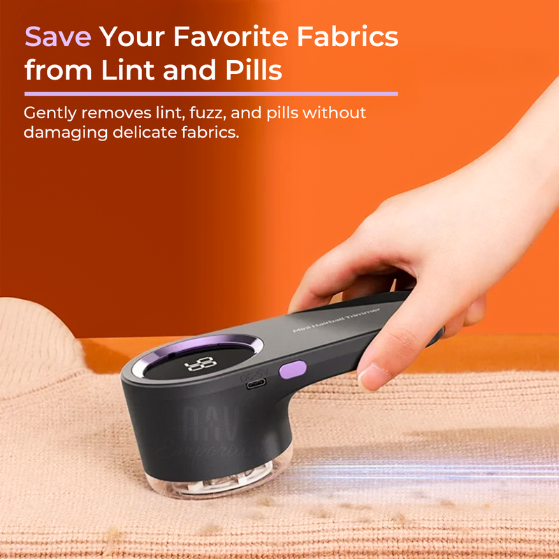 Handheld lint remover 