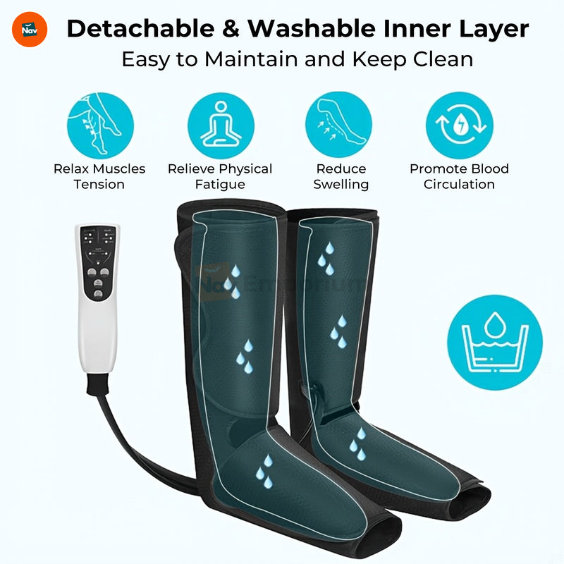 Dual heat therapy leg wrap
