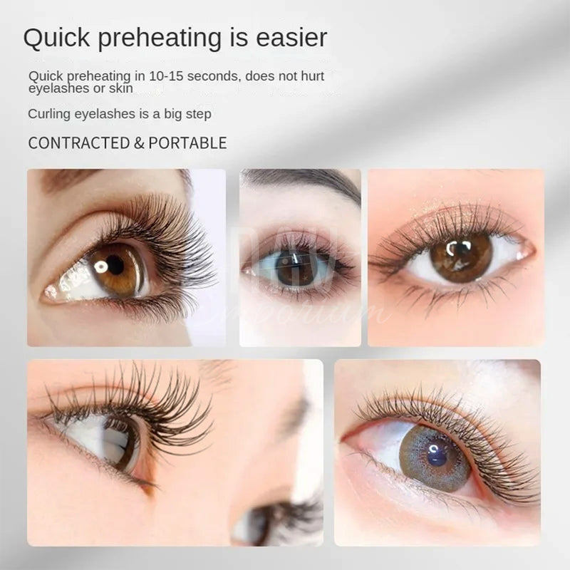 Safe eyelash curling tool