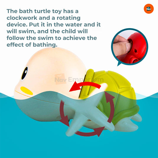 Wind-Up Mechanism of Tortoise Toy 
