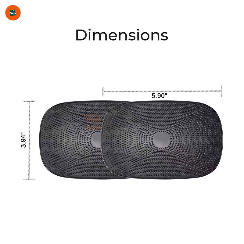 Non-slip car mat phone grip 