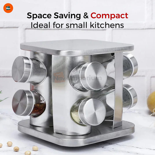 Modern Revolving Spice Holder 