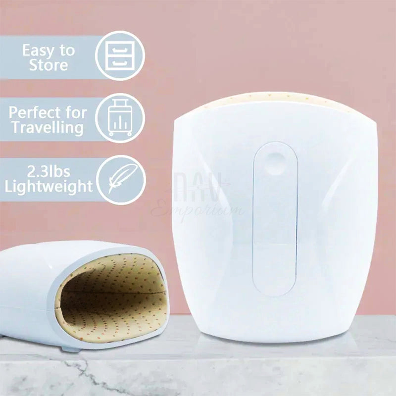 Cordless palm massage tool