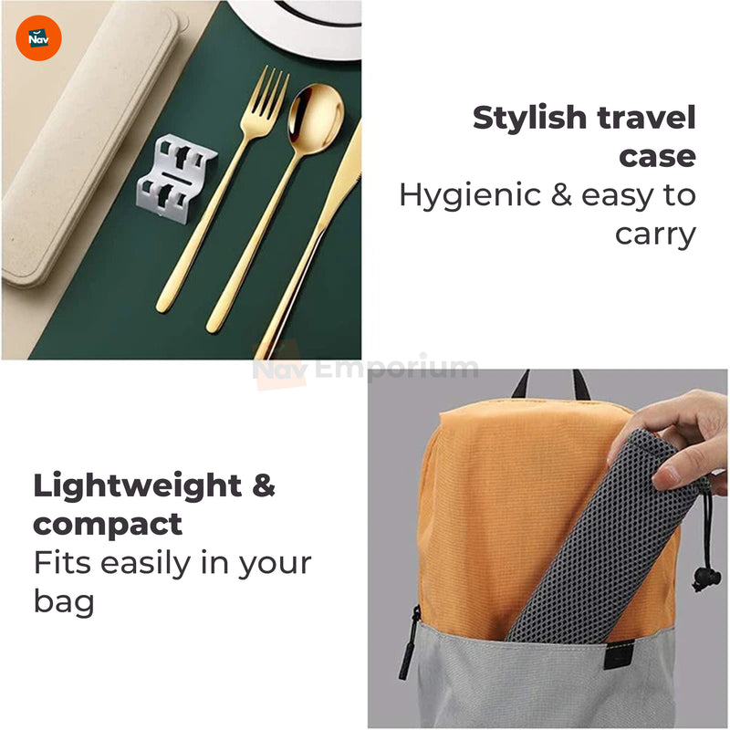 Portable Stainless Steel Utensils  