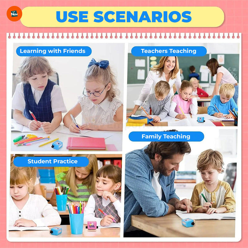 Educational Math Stamps for Children 