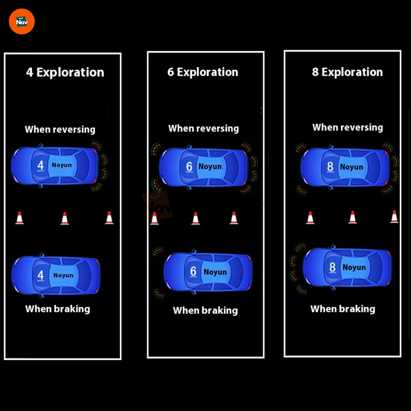 Automotive parking safety sensors