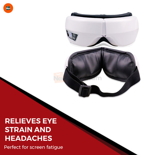 Air pressure eye massager
