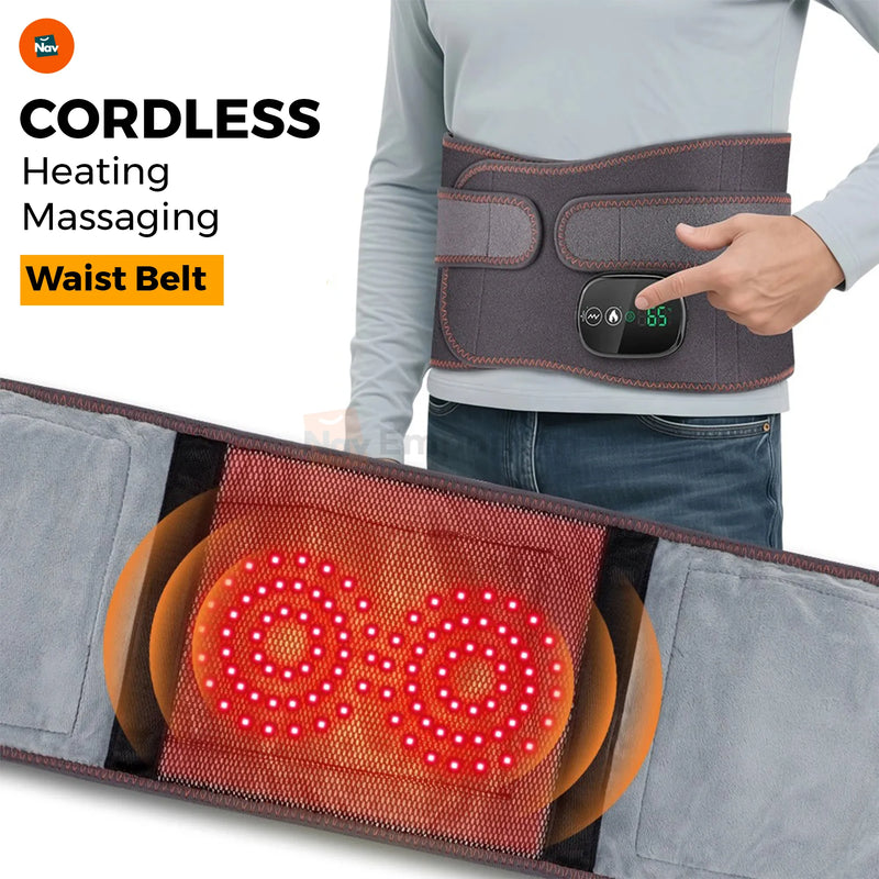  Feature image of adjustable red light flexi heat belt