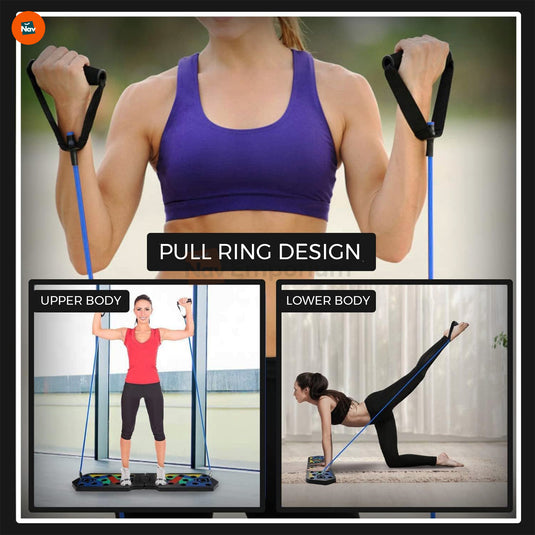 Portable push-up training system