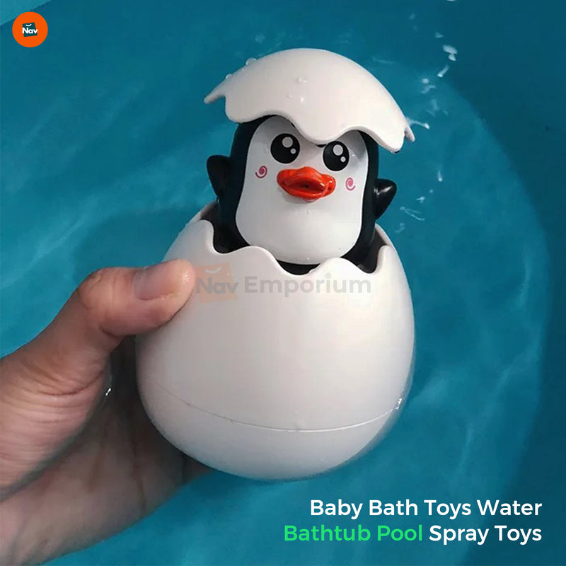 Water-Spraying Toy Enhancing Bath Time Fun 