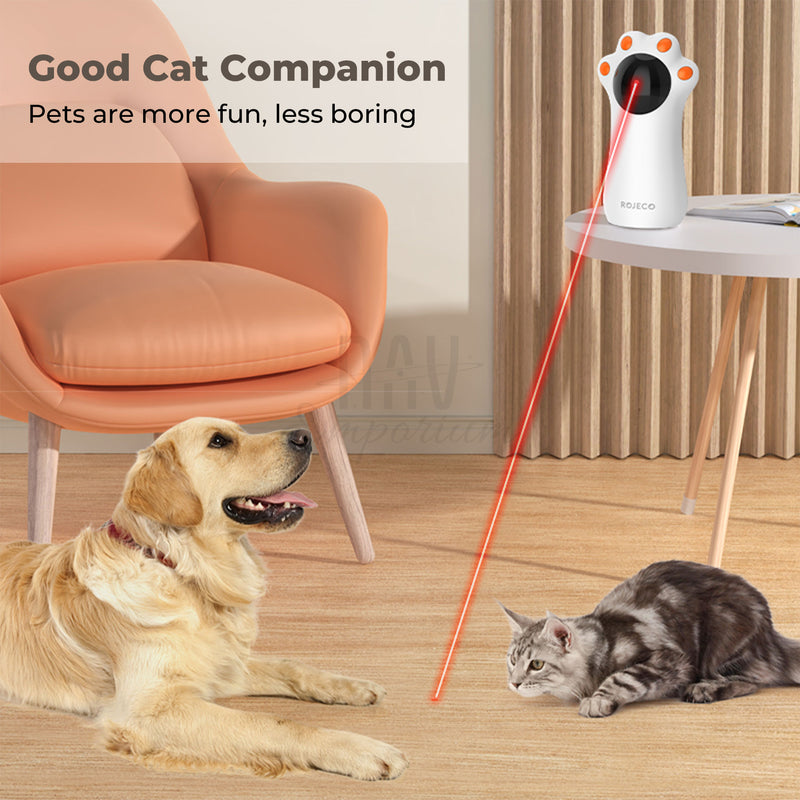 Interactive laser for cats