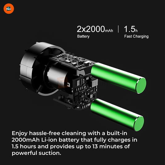 Rechargeable mini vacuum cleaner