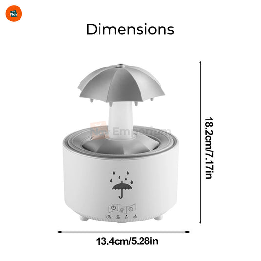 Aura Mist Humidifier in Bedroom  