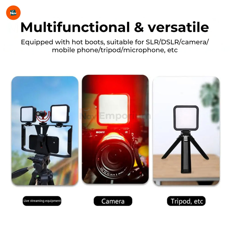 Portable Magnetic LED Video Light 