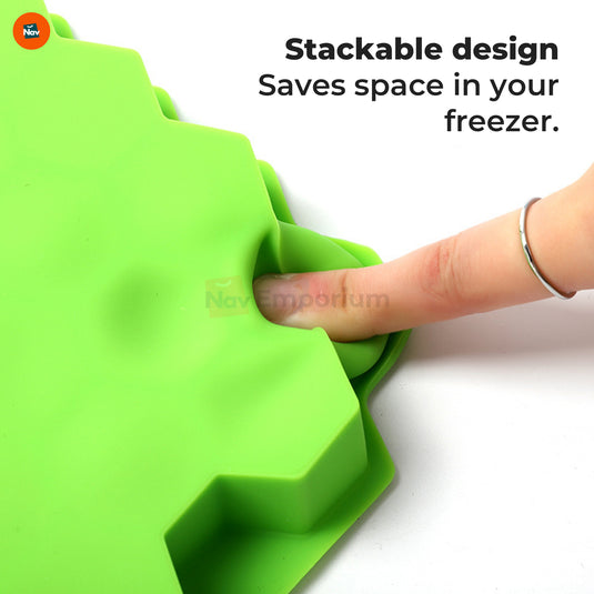 BPA-free silicone ice tray 