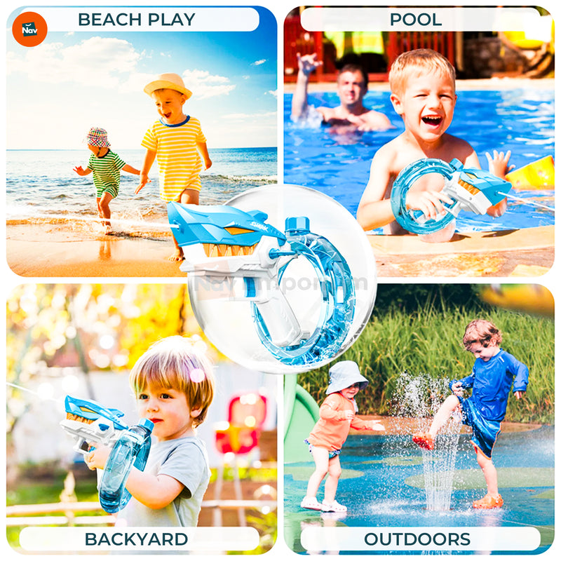 Aqua Blaze in summer water fight 