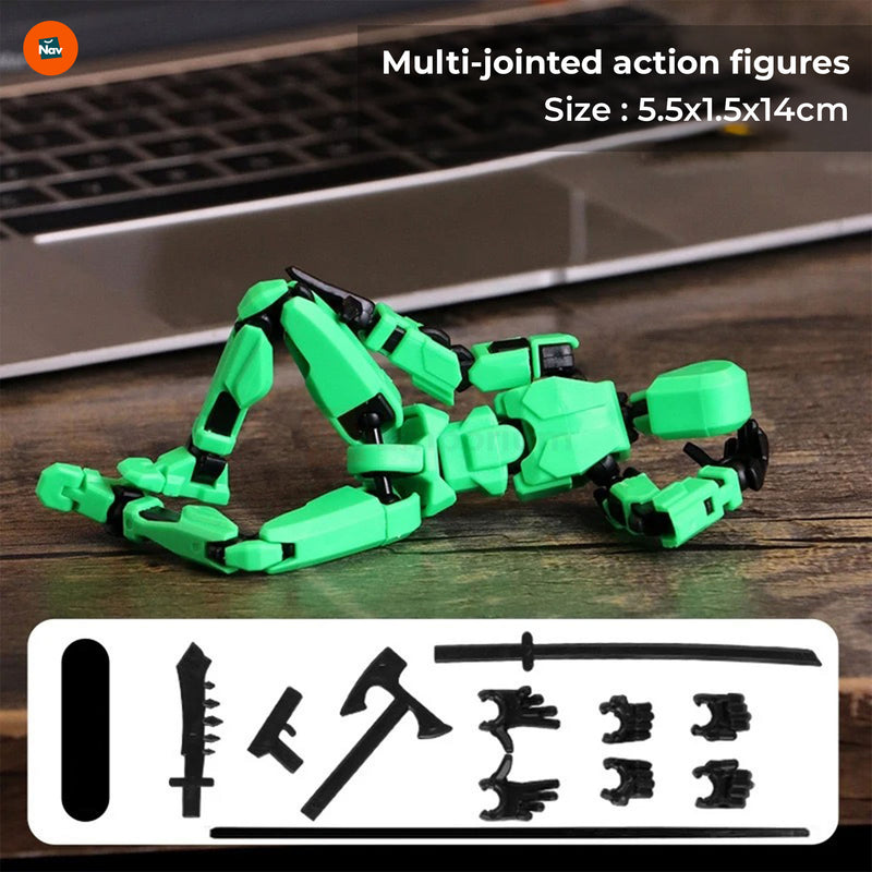FlexiBot 13 Action Figure Packaging 