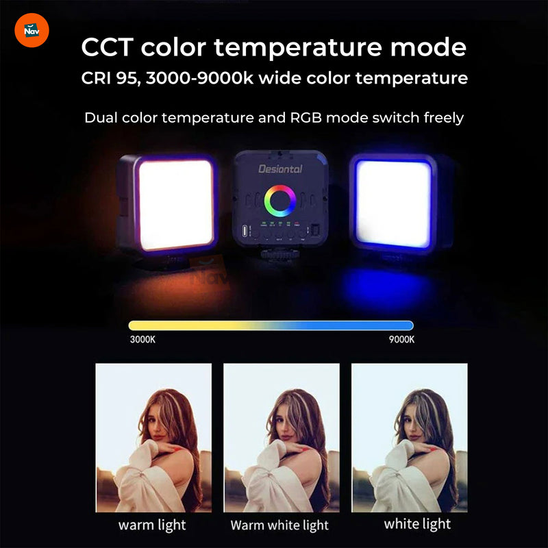 Magnetic Mount LED Video Light 