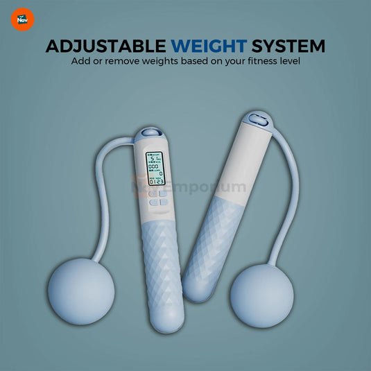 Durable steel wire jump rope 
