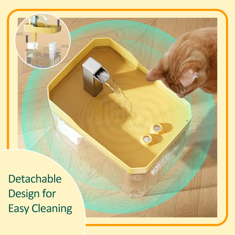 Pet Water Fountain - Automatic Drinking System for Happy Pets