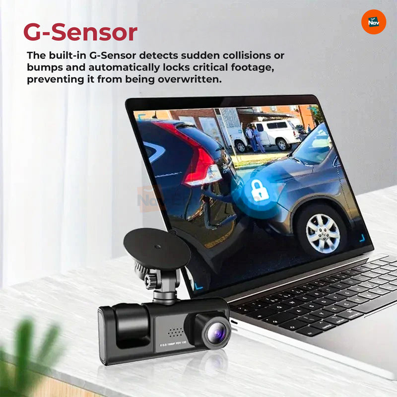 TOPGOOSE Dash Cam G-Sensor 