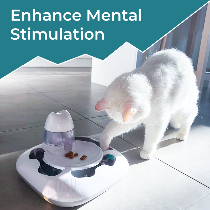 Pet play feeder toy 4